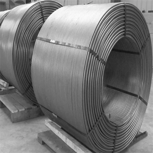 CALCIUM SILICON CORED WIRE MANUFACTURING PROCESS CALCIUM SILICON CORED WIRE MANUFACTURING PROCESS