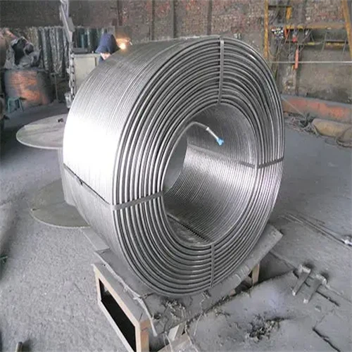 Calcium Silicon Cored Wire Manufacturing Process
