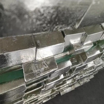 Silver High Purity Magnesium Ingot Low Density